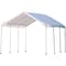 Shelterlogic MaxAP  Gazebo Canopy - 8 Legs 10 x 20 ft. White 23539 - alternate 1